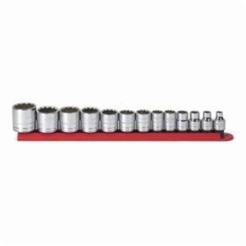 13PC STD SAE SOCKET SET (12PT-3/8DR)