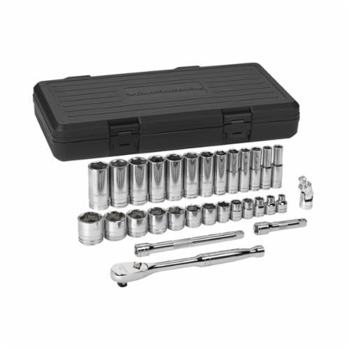 30PC STD&DEEP SOCKET SET (6PT-3/8DR)