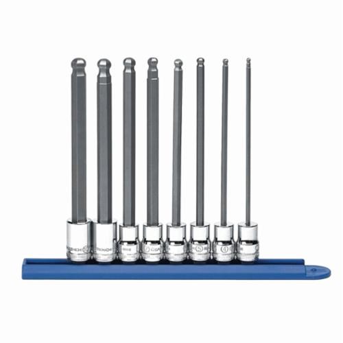 8PC MM LG BALL HEX BIT SOCKET SET 3/8DR