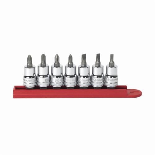 7PC SLOTTED BIT SOCKET SET (3/8DR)