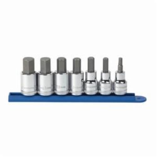 7PC HEX BIT METRIC SOCKET SET (1/2DR)