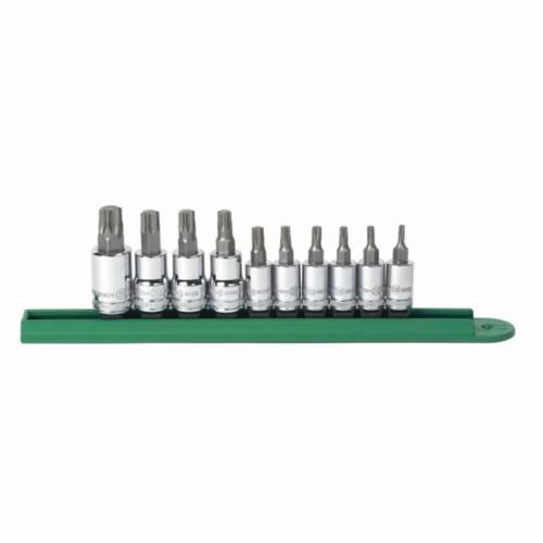 10PC TORX BIT SOCKER SET (1/4&3/8DR)