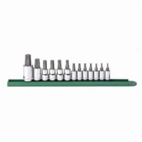 13PC PRESS BIT SOCKET SET 1/4,3/8&1/2DR