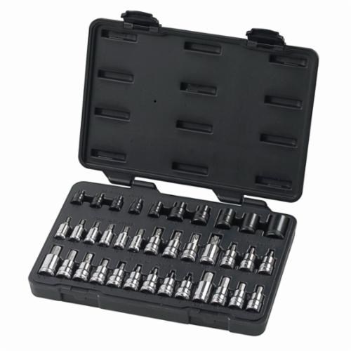 36PC BIT SOCKET SET W/HEX SOCKET BITS