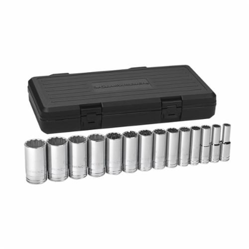 14PC DEEP SAE SOCKET SET (12PT-1/2DR)