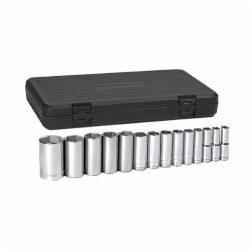 14PC DEEP SAE SOCKET SET (6PT-1/2DR)