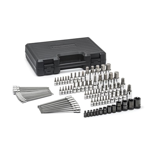 84PC MASTER SAE/MM HEX&BIT SOCKET SET