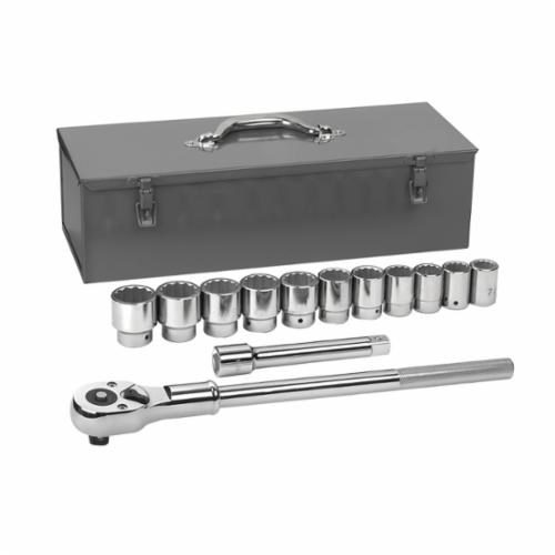 13PC SAE MECHANICS TOOL SET (12PT-3/4DR)