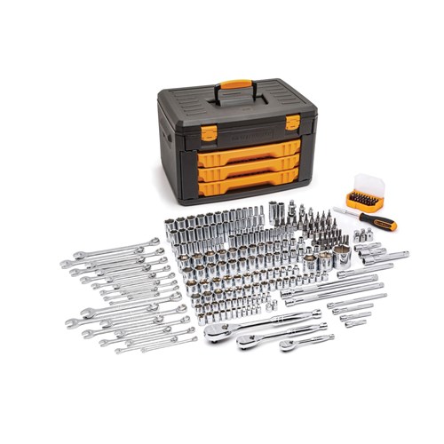 243PC MECHANICS TL SET W/DRAWER BOX 6PT