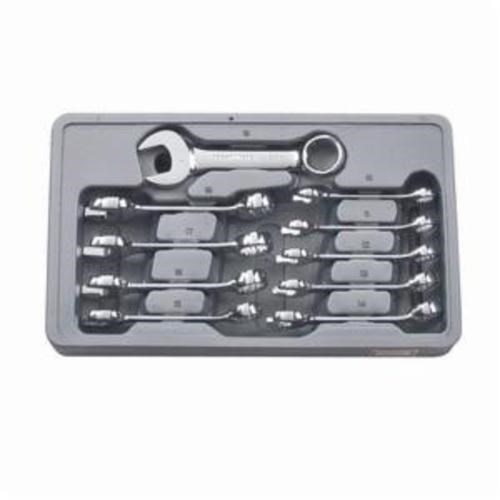 10PC STUBBY COMBATION MM WRENCH SET 12PT