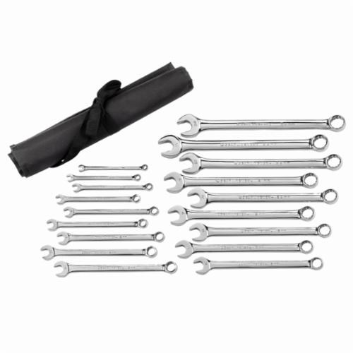 18PC LONG PAT COMB MM WRENCH SET 12PT