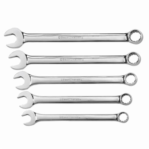 5PC SAE LONG PAT COMB WRENCH SET 12PT