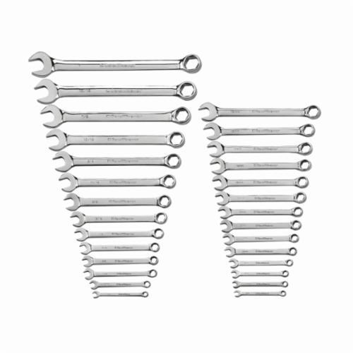 28PC SAE/MM COMBINATION WRENCH SET 6PT