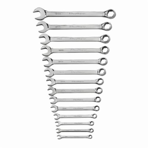 14PC COMBINATION MM WRENCH SET 6PT