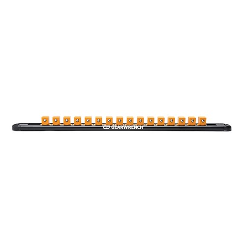 1/4 DRIVE MAGNETIC SKT RAIL W/14 CLIPS