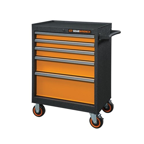 26" 5 DRAWER GSX SERIES ROLLING CABINET