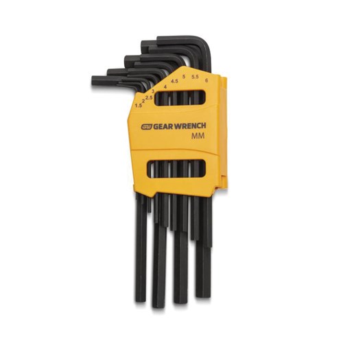 13PC METRIC LONG ARM HEX KEY SET