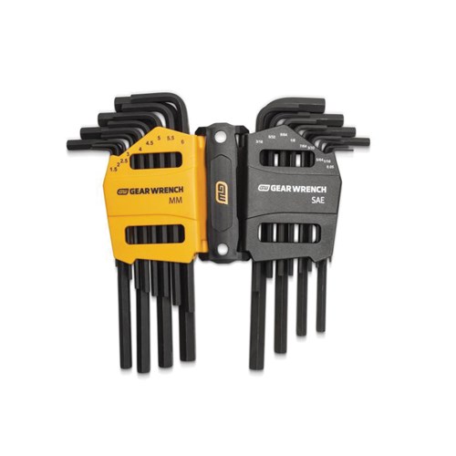 26PC SAE/METRIC LONG ARM HEX KEY SET