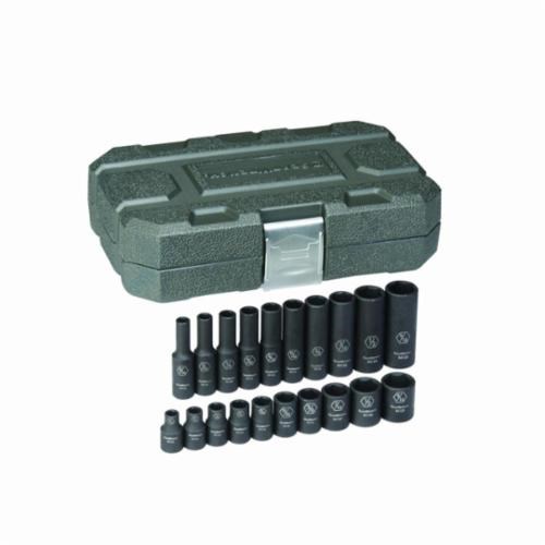 20PC SAE IMPACT SOCKET SET (6PT-1/4DR)