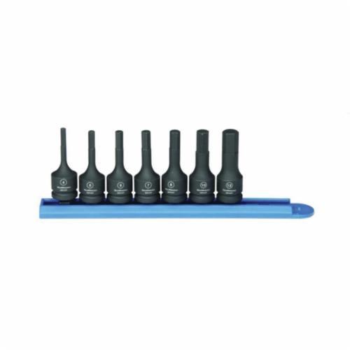 7PC HEX BIT MM SOCKET SET (3/8DR)