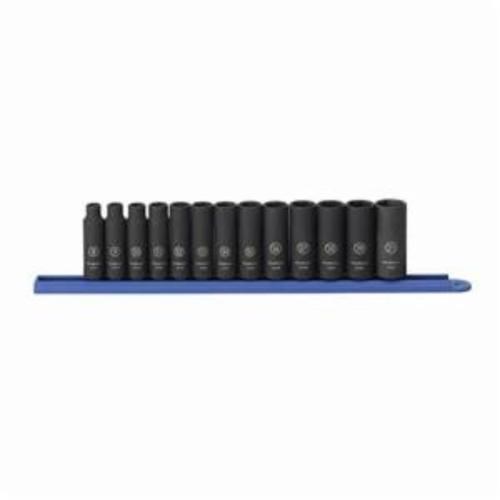 13PC DEEP IMPACT MM SOCKET SET 6PT-3/8DR