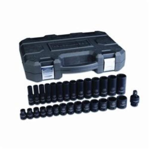 29PC STD&DP IMP MM SOCKET SET 6PT-3/8DR