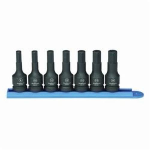 7PC HEX BIT IMPACT MM SOCKET SET (1/2DR)