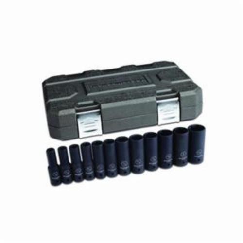 12PC DEEP IMP SAE SOCKET SET (6PT-1/2DR)