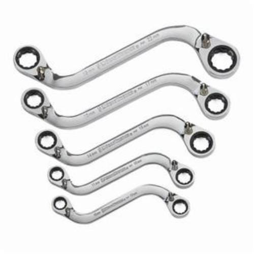 5PC MET REV S-SHAPE GEARWRENCH SET