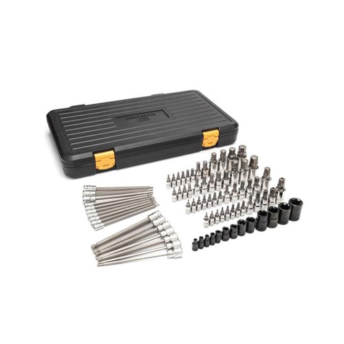 80PC SET SOCKET TORX & HEX BIT MASTER