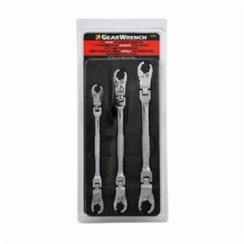 3PC SET RATCHET FLX FLR NUT METRIC