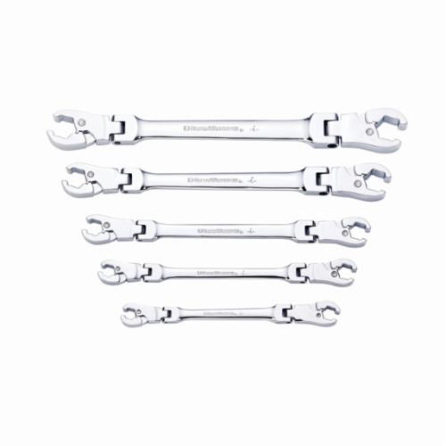 5PC SET WRENCH RATCHET FLEX FLR NUT SAE