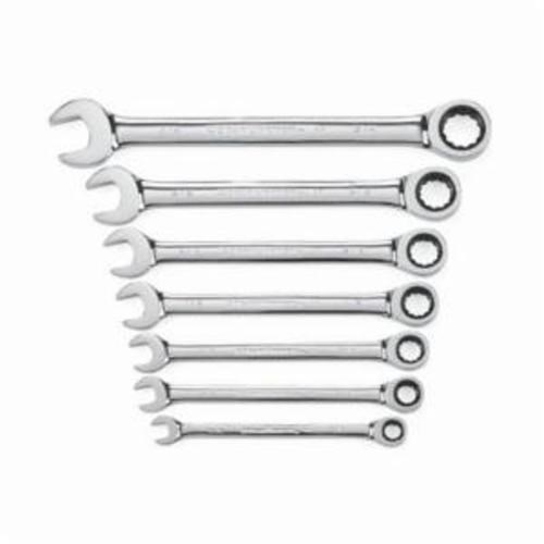 7PC SET WRENCH RATCHET COMB SAE