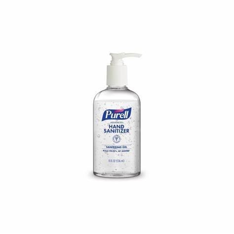 8OZ PURELL PUMP HAND SANITIZER