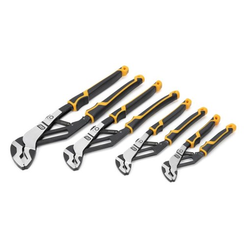 4 PC AUTO-BITE DUAL MATERIAL PLIER SET