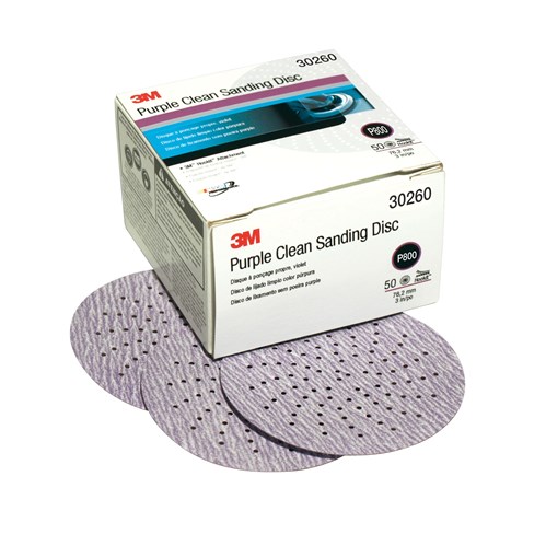 3" P800 343U CLEAN SANDING DISC 30260