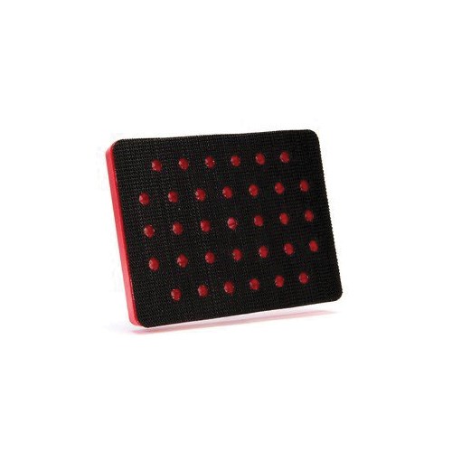 3X4X1/2 IN 33 HOLE RED HOOKIT SAND PAD