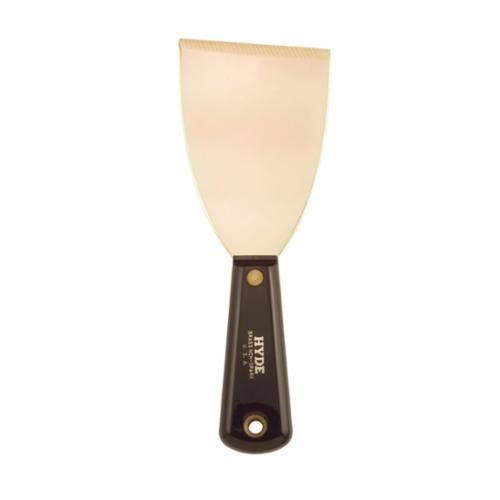 3" STIFF BRASS CHISEL SCRAPER