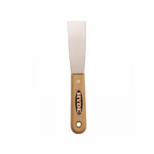 1-1/4" STIFF WOOD HANDLE PUTTY KNIFE