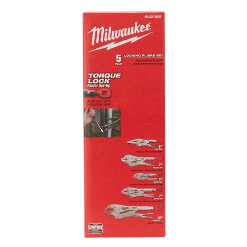 5PC TORQUELOCK PLIERS KIT