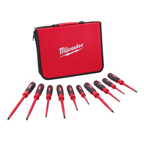 10 PC INSULATED SCREWDRIVER SET