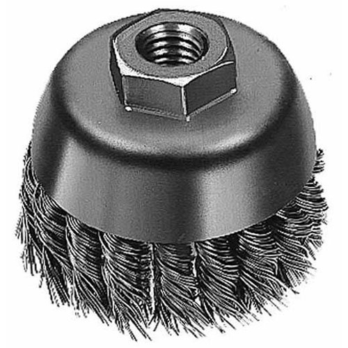 6"X5/8-11 .020/.023 KNOT WIRE CUP BRUSH