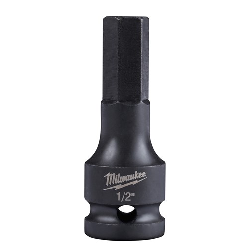 IMPACT 1/2 DR 1/2" HEX BIT SOCKET