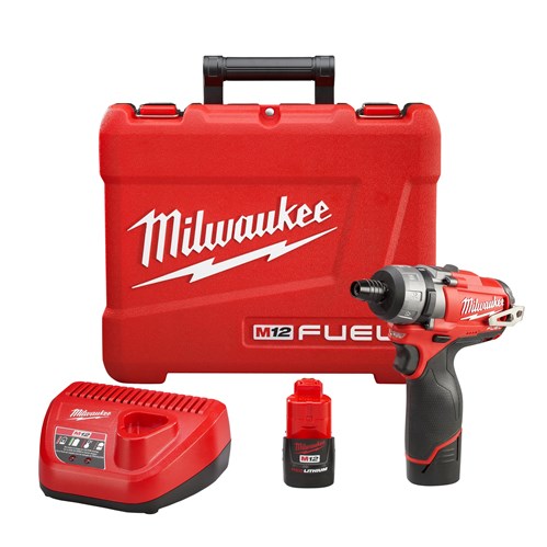 M12 FUEL 1/4" 2-SPD SCREWDRIVER KIT