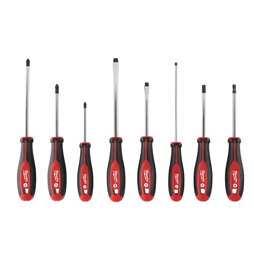 8PC SCREWDRIVER SET W ECX