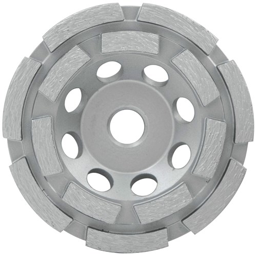 5" DIAMOND CUP WHEEL DOUBLE ROW