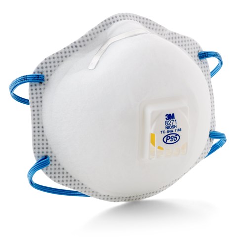 8271 P95 PARTICULAR RESPIRATOR 80CASE