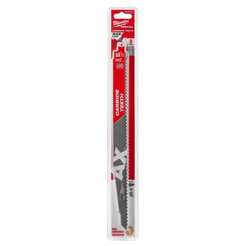 PK5 CARBIDE AX SAWZALL BLADE 12"-5T