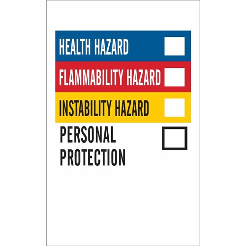 2"X1-1/4 RIGHT TO KNOW LABELS (HMIG)