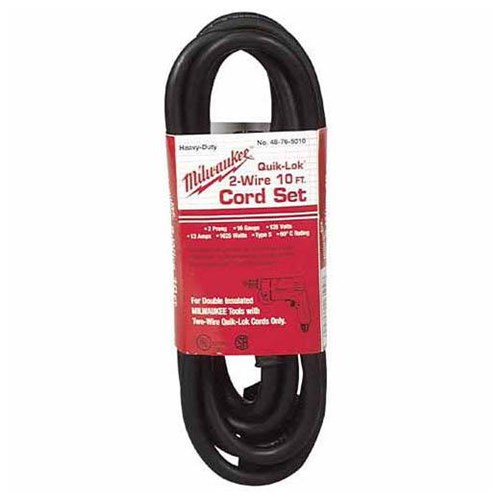 10FT 2-WIRE QUIK-LOK CORD SET